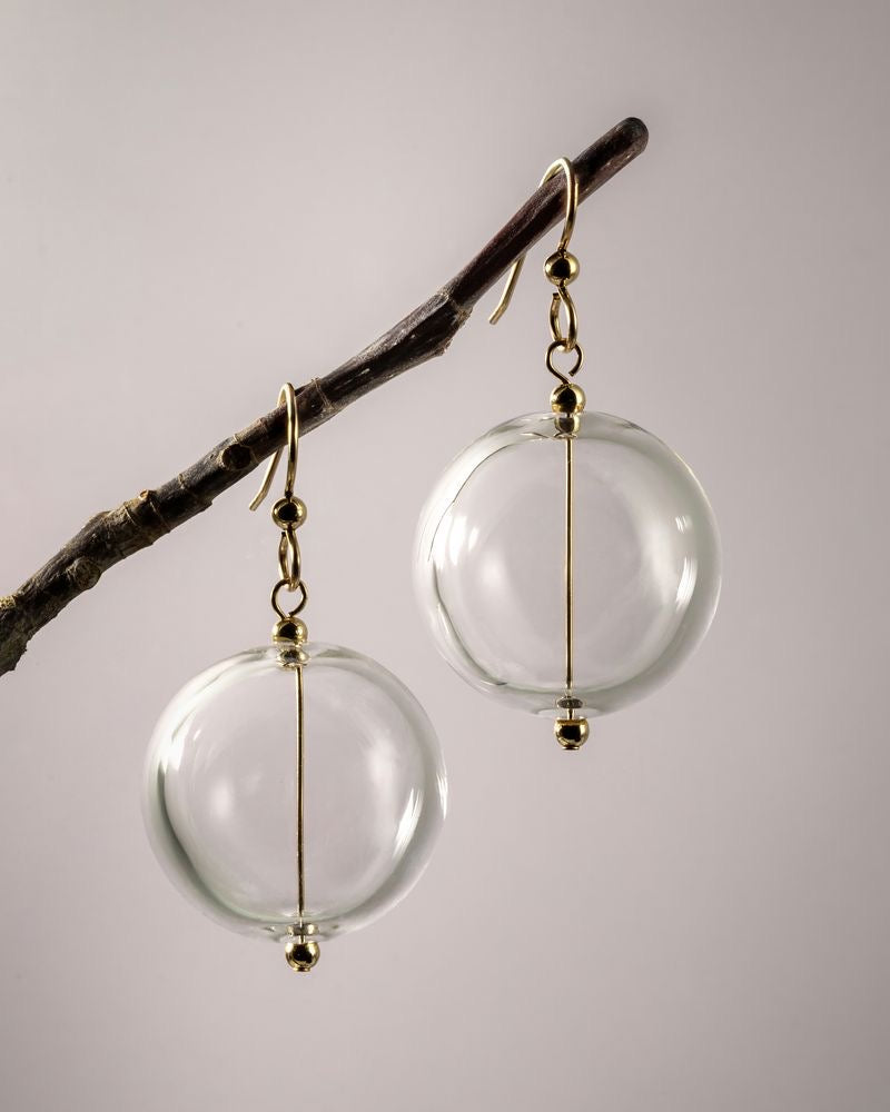 The Genesis Earring: Clear