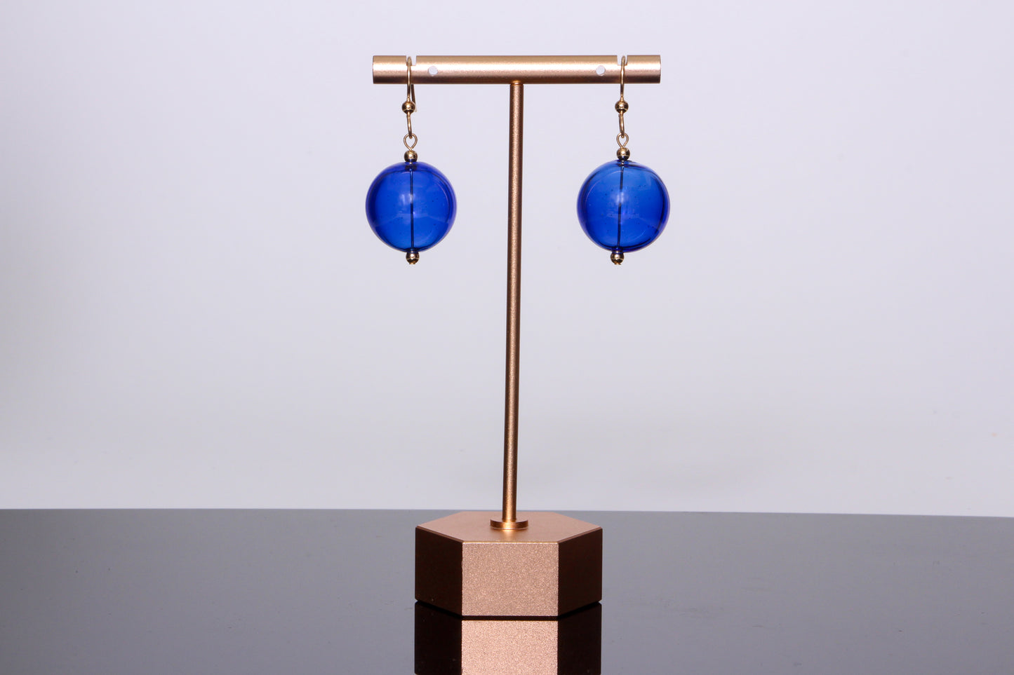 The Genesis Earring: Brilliant Blue