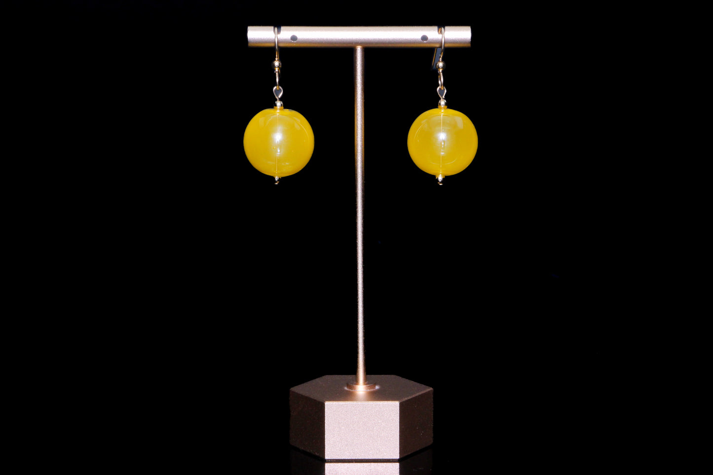 The Genesis Earring: Honey Yellow