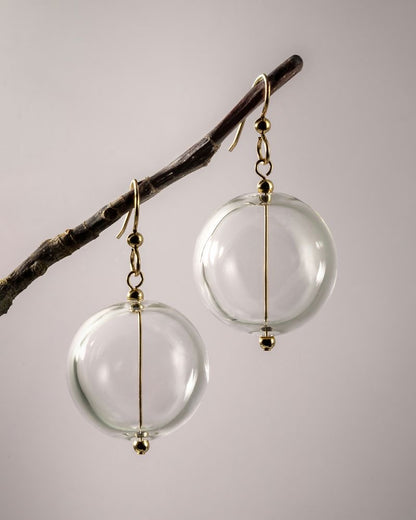 The Genesis Earring: Clear