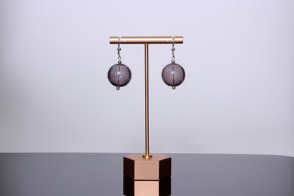 The Genesis Earring: Black Dichro