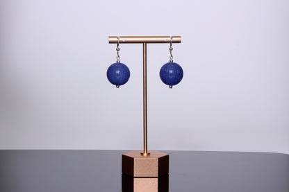 The Genesis Earring: Dichro Perriwinkle