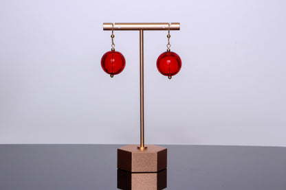 The Genesis Earring: Pomegranate