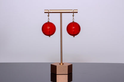 The Genesis Earring: Pomegranate