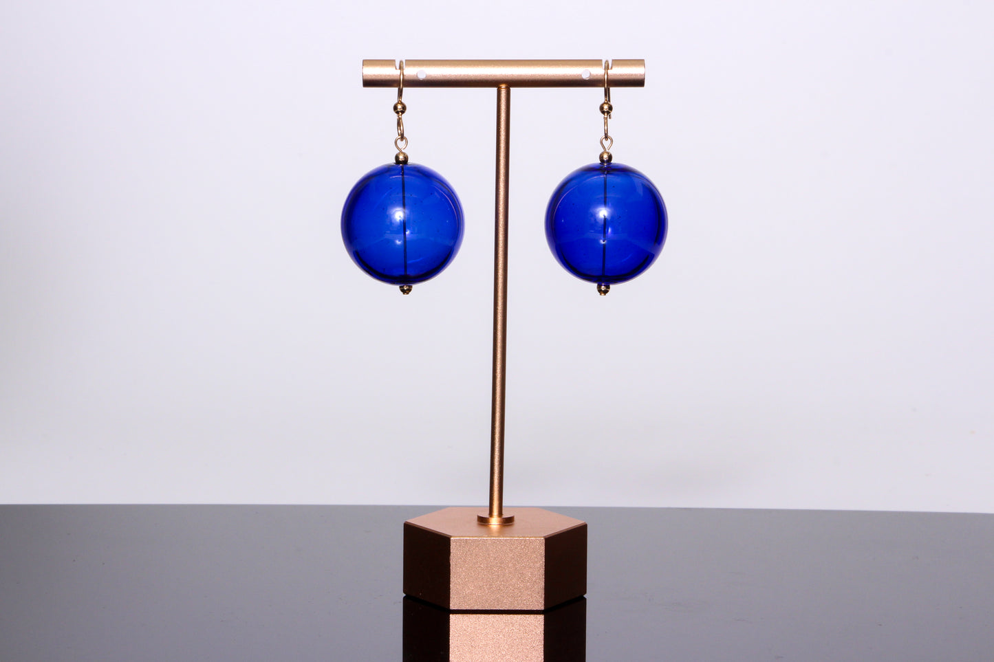 The Genesis Earring: Brilliant Blue