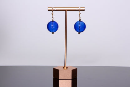 The Genesis Earring: Brilliant Blue