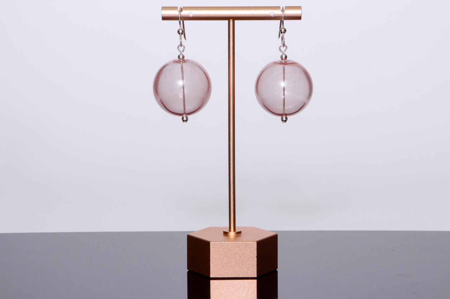 The Genesis Earring: Coral Red