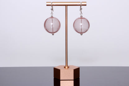 The Genesis Earring: Coral Red