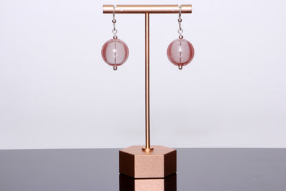 The Genesis Earring: Coral Red