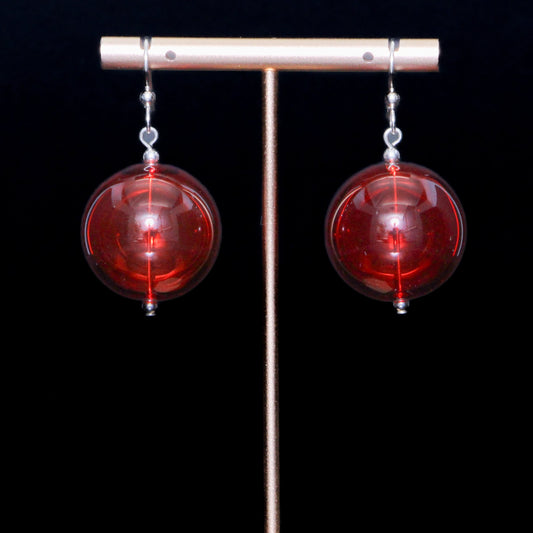 The Genesis Earring: Pomegranate