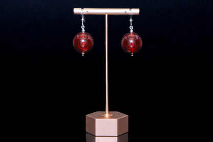 The Genesis Earring: Pomegranate